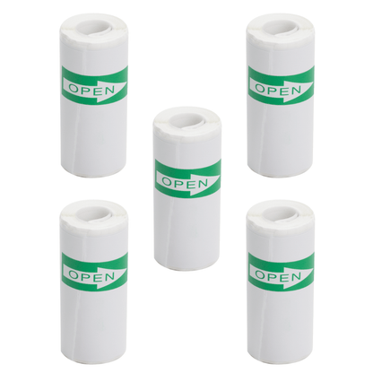 Set 5 role de hartie termica 57 x 26 mm, 6 m lungime - ealmeu.ro
